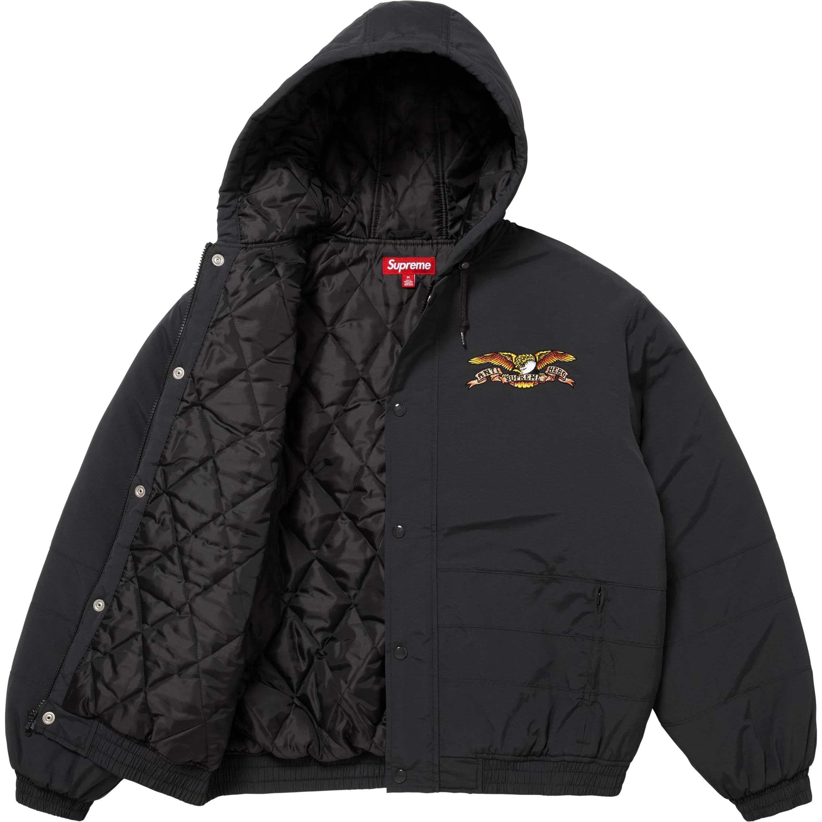 Supreme®/ANTIHERO® Stadium Jacket view 2